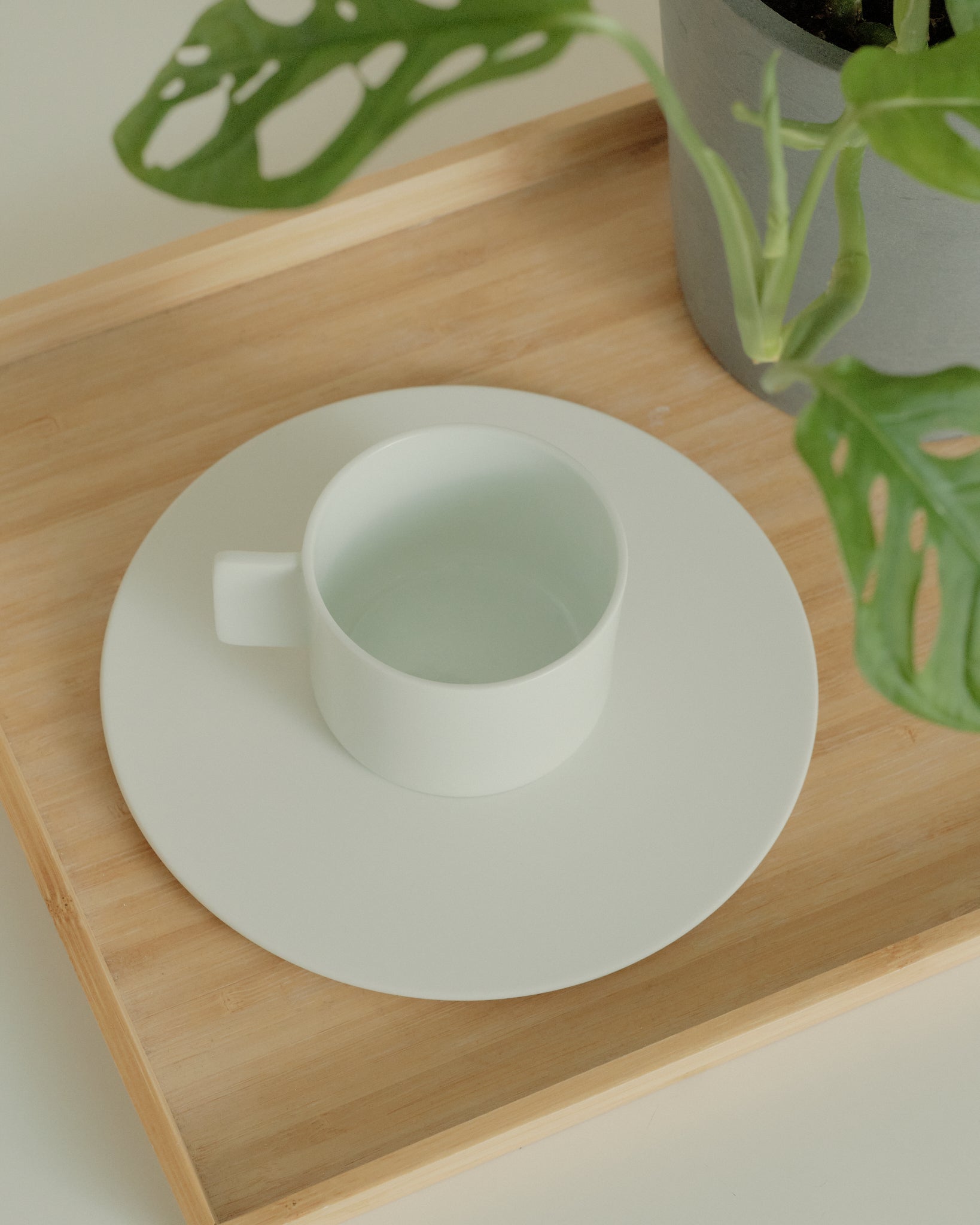 1616/ARITA S&B Series Coffee Cup & Saucer White Set