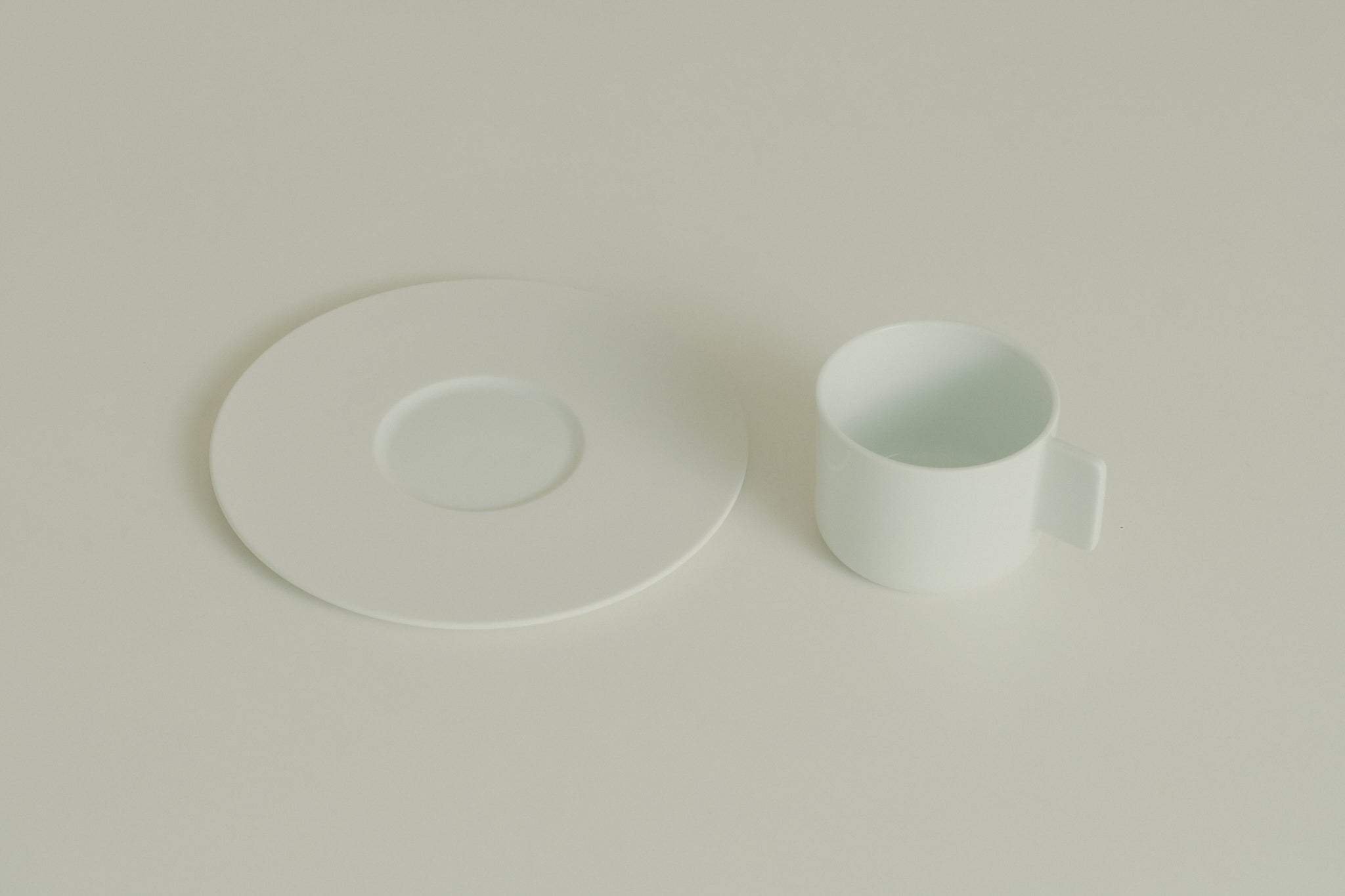 1616/ARITA S&B Series Coffee Cup & Saucer White Set