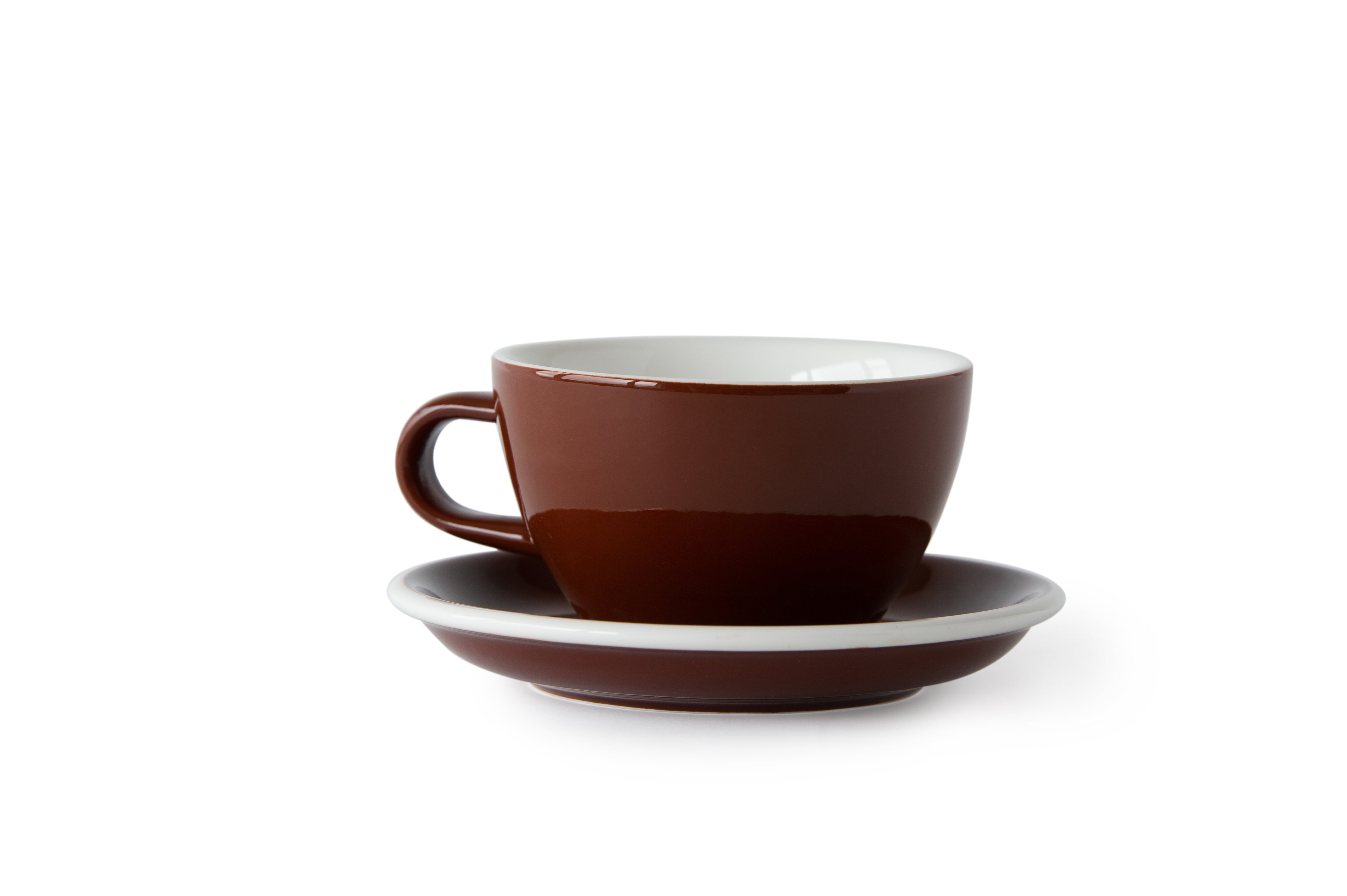 ACME Espresso Range Latte Cup 280ml and Saucer 15cm Set
