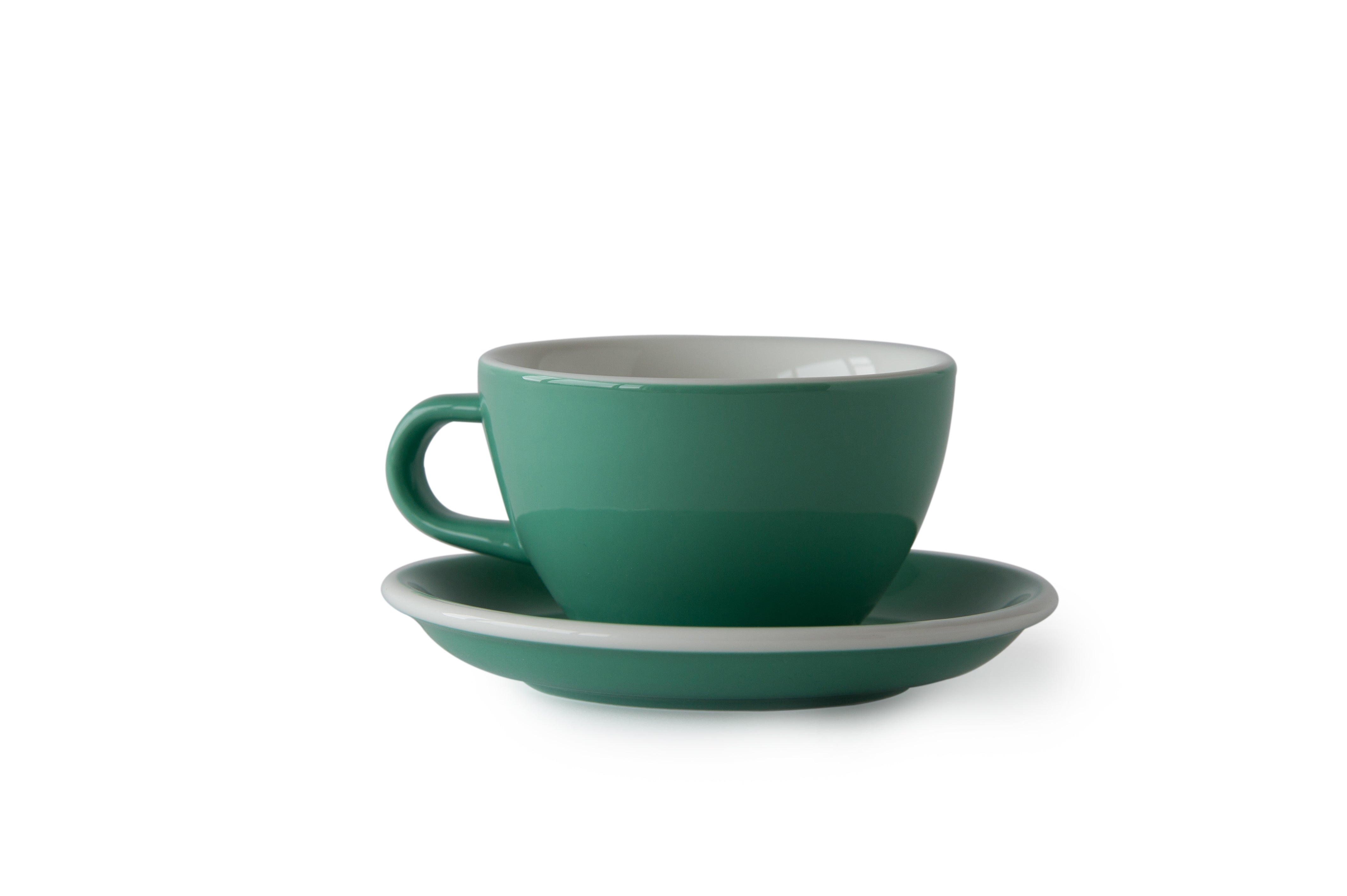 ACME Espresso Range Latte Cup 280ml and Saucer 15cm Set