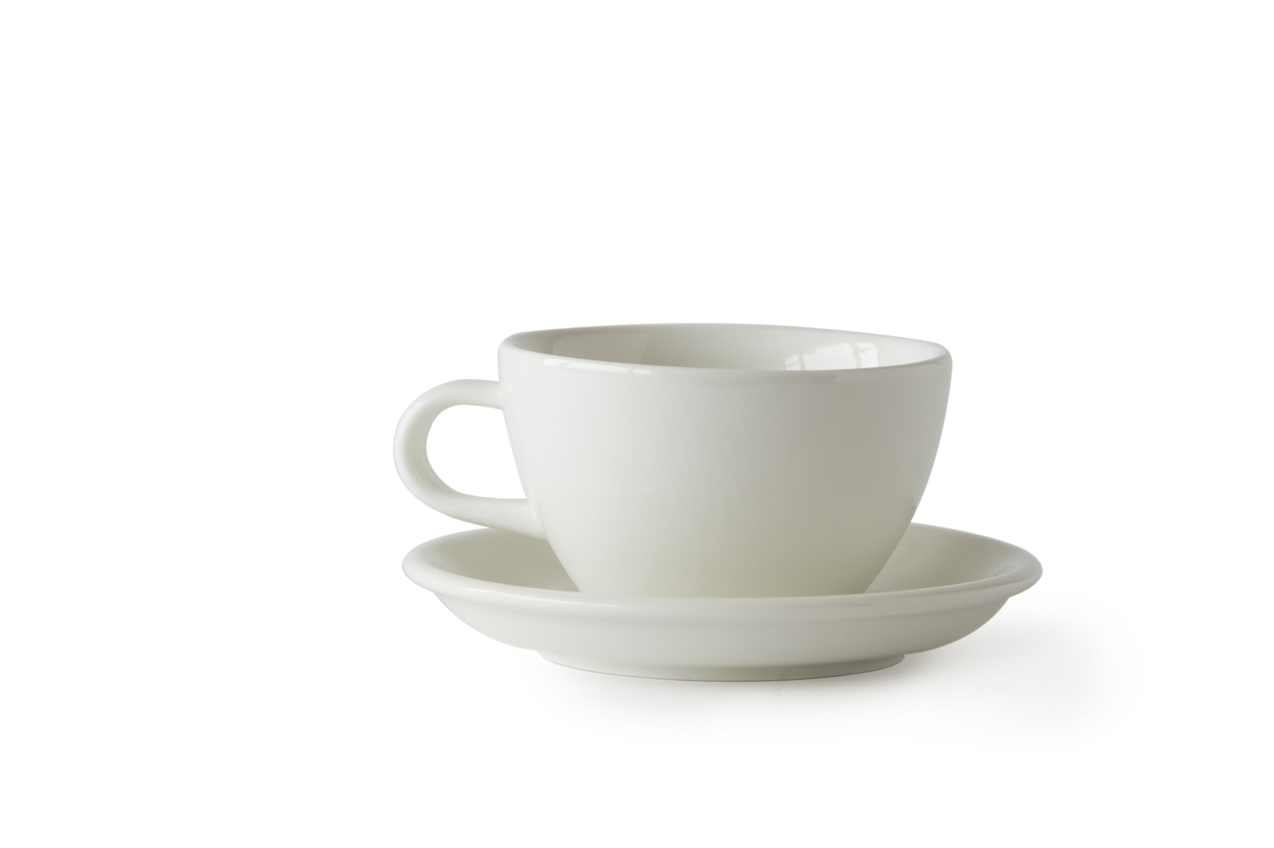 ACME Espresso Range Latte Cup 280ml and Saucer 15cm Set