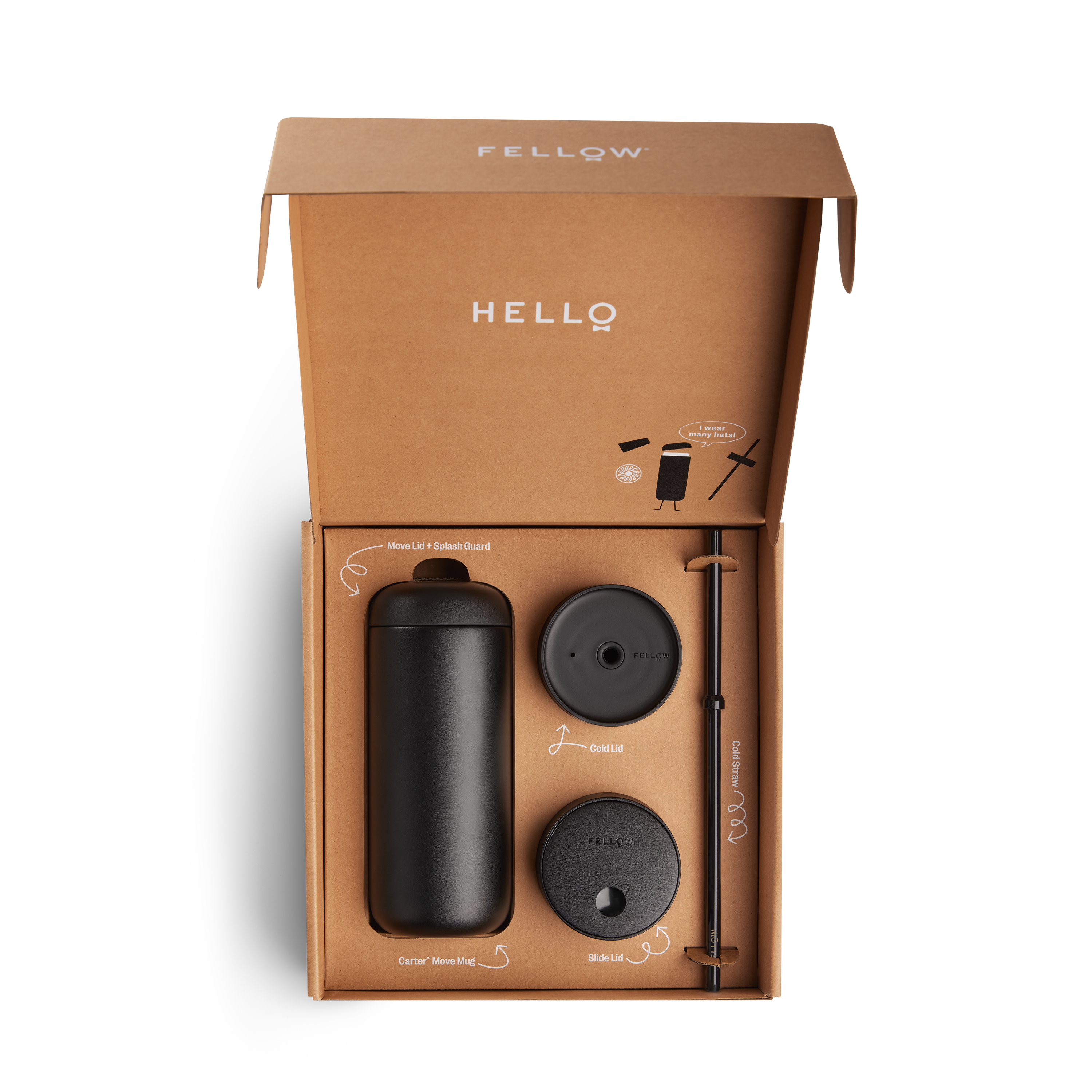 Fellow Carter Move 3-in-1 Sip System Bundle