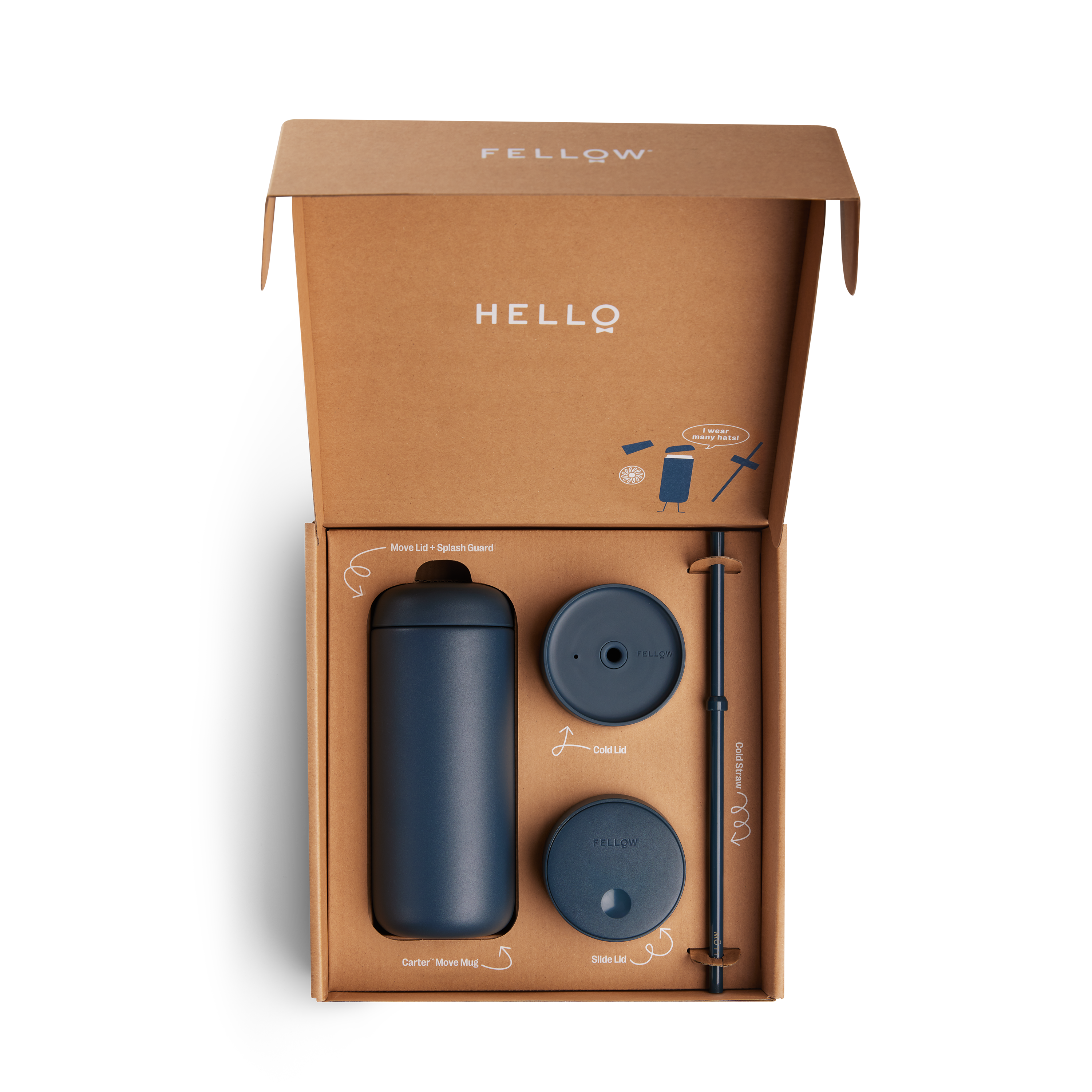 Fellow Carter Move 3-in1 Sip System Bundle