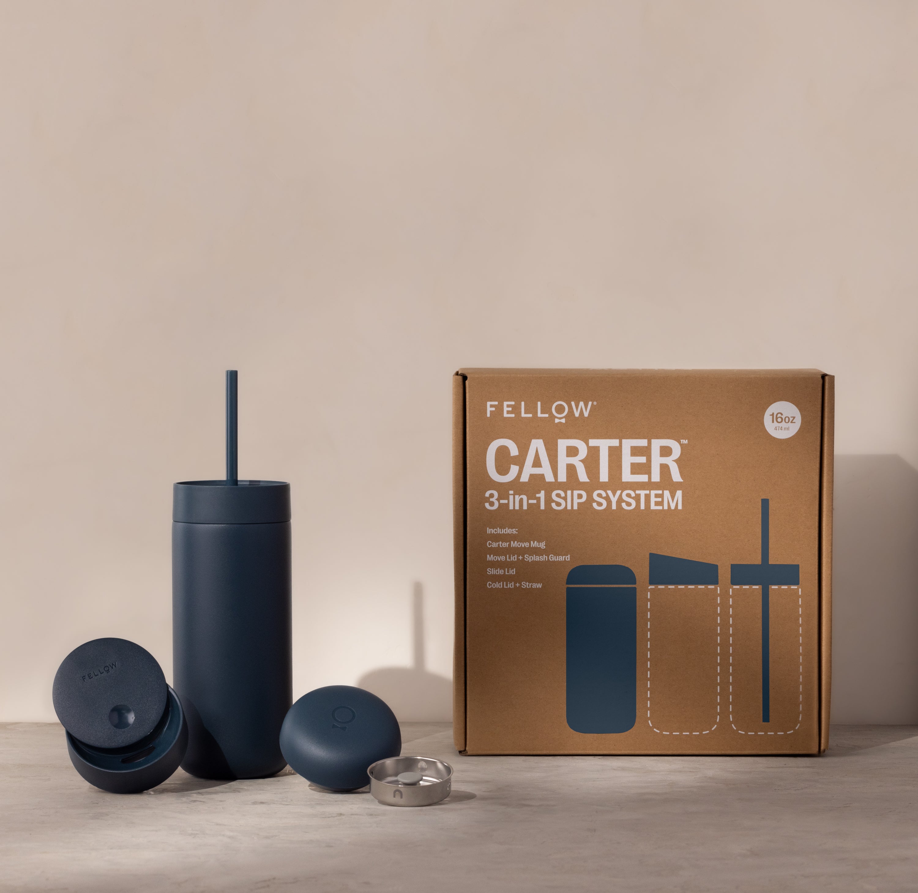 Fellow Carter Move 3-in1 Sip System Bundle
