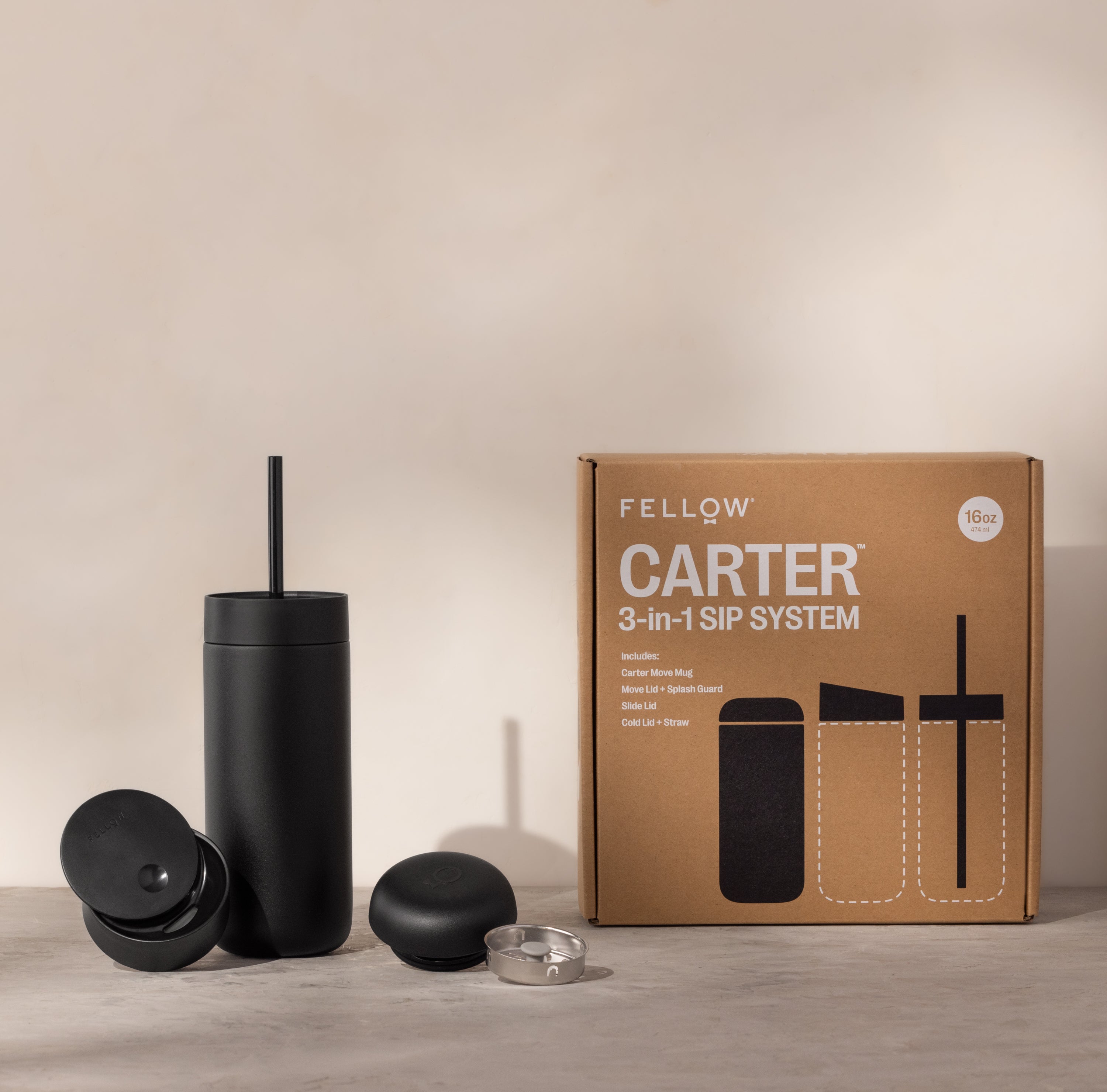 Fellow Carter Move 3-in1 Sip System Bundle