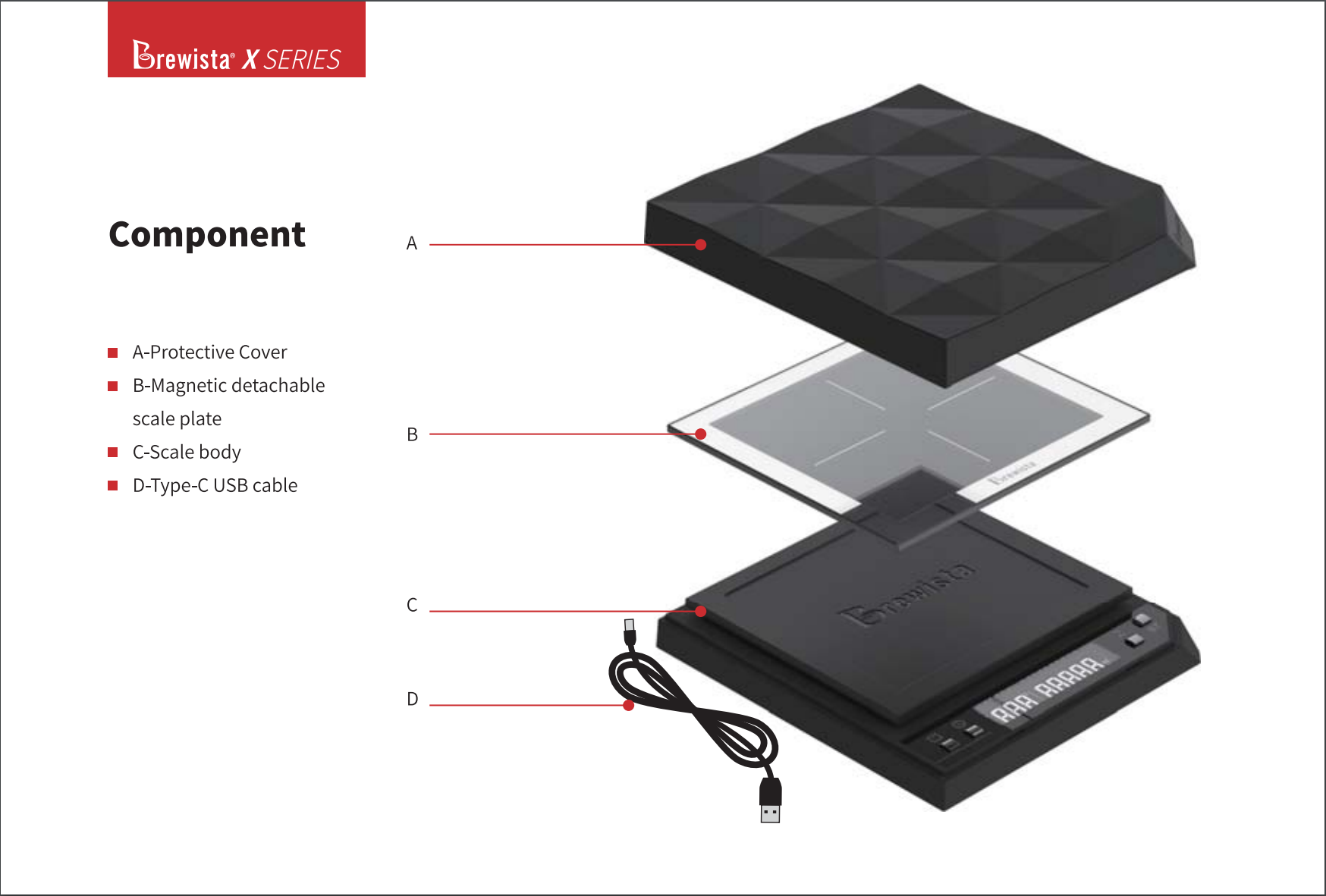 Brewista X-Series 002 Smart Scale