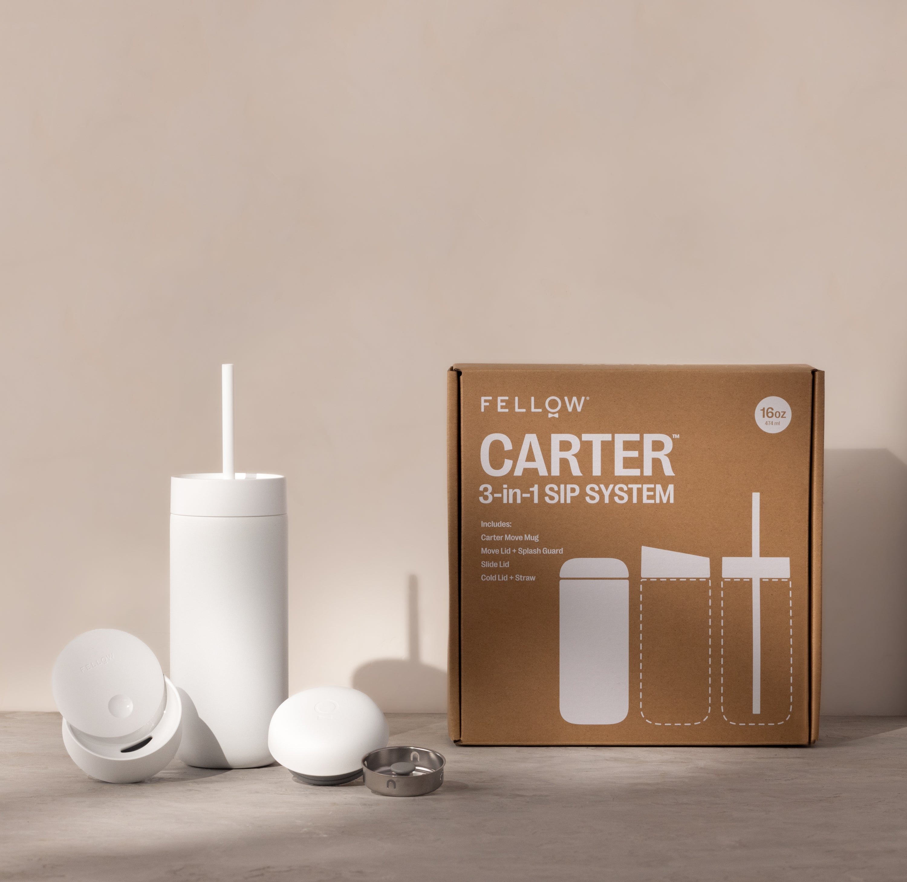 Fellow Carter Move 3-in1 Sip System Bundle